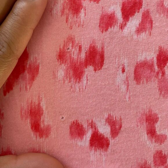 Michael Kors Pink Red Animal Print Sleeveless Blouse Size L - Picture 4 of 7